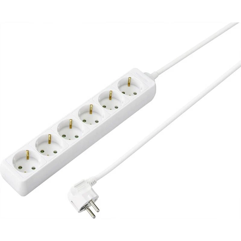 4x B-Ware Sygonix SY-4891000 Steckdosenleiste Mehrfachsteckdose Schutzkontakt 4 Stück