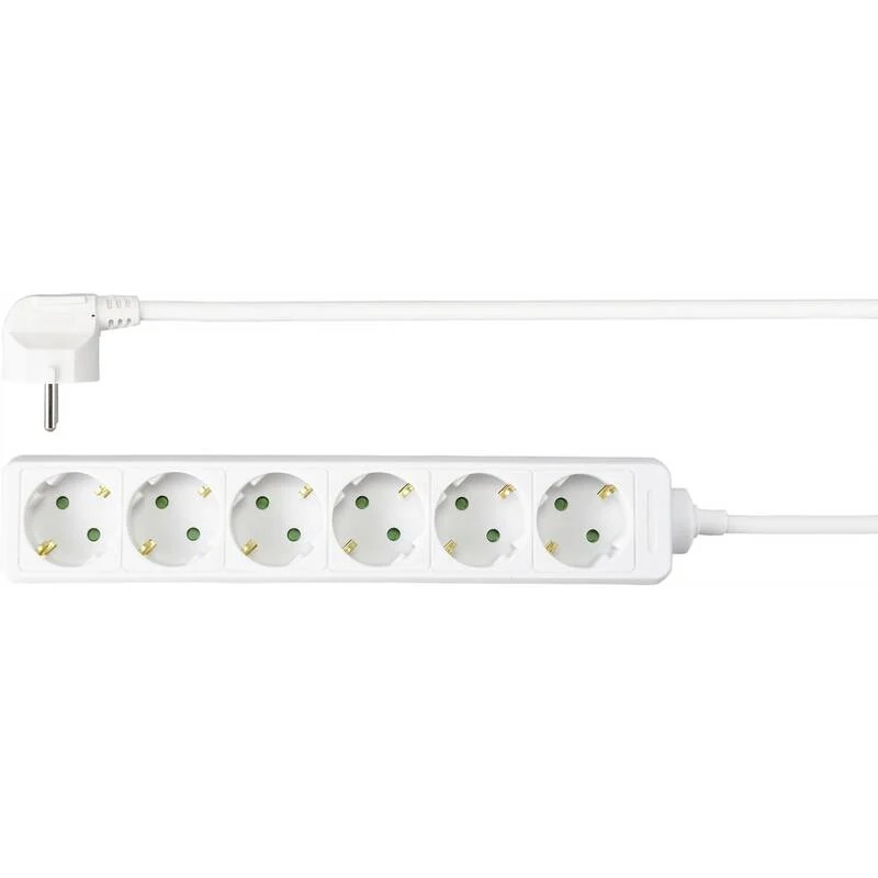 4x B-Ware Sygonix SY-4891000 Steckdosenleiste Mehrfachsteckdose Schutzkontakt 4 St.