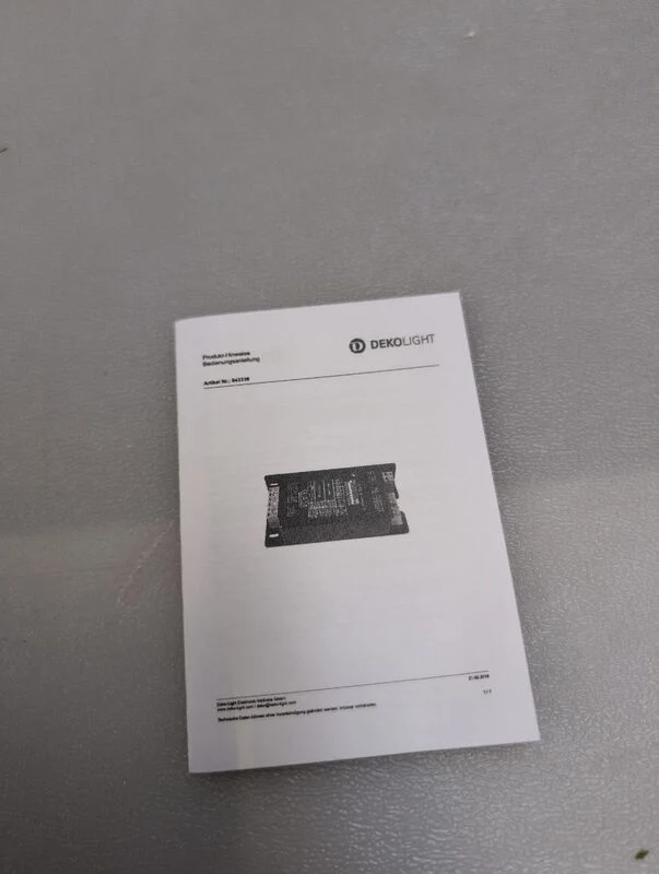 B-Ware Deko Light LED-Dimmer 843336 Dimmer Lichtdimmer Schwarz 12V Energieeffizienz