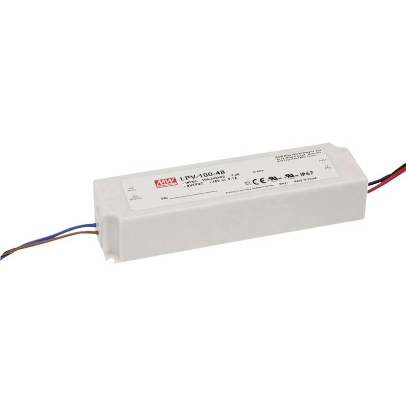 B-Ware MEAN WELL LED Trafo Netzteil Konstantspannung Netzgerät nicht dimmbar IP67 100W