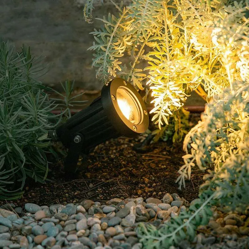 B-Ware LEDS-C4 Außenstrahler Helio schwarz Gartenlampe Flutlichtstrahler IP65