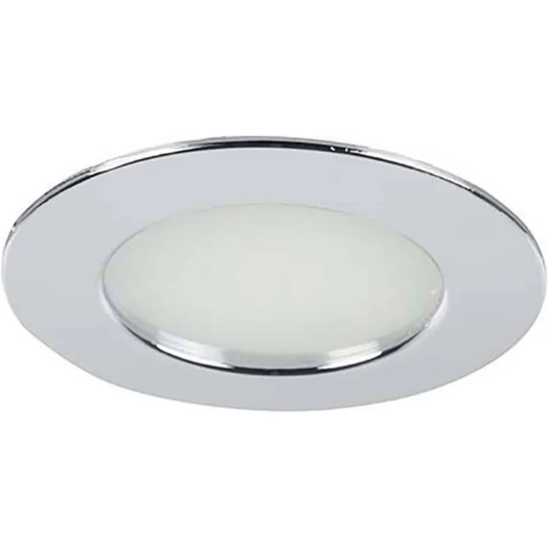 3x B-Ware Brumberg Leuchte LED Einbauleuchte Downlight Chrom Weiß 12V Deckeneinbau 3 STÜCK