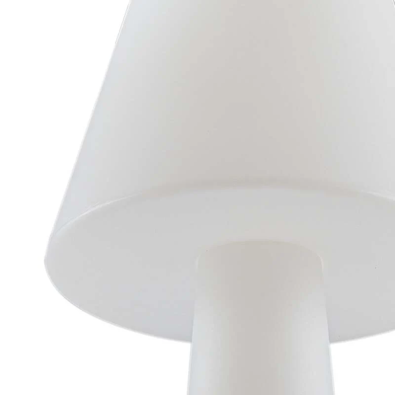 B-Ware Lucande LED-Akku-Terrassenleuchte Gauri dimmbar Gartenlampe schwarz 153cm IP44