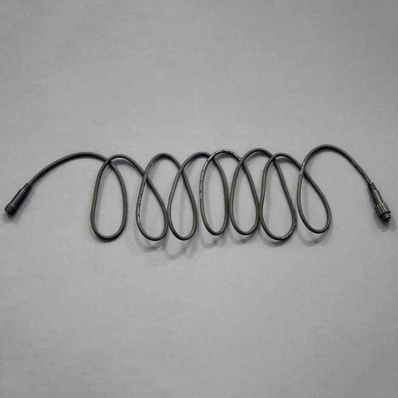 4x B-Ware Rotpfeil 001-105 Anschlusskabel 3m Schwarz IP67 für Außenbeleuchtung