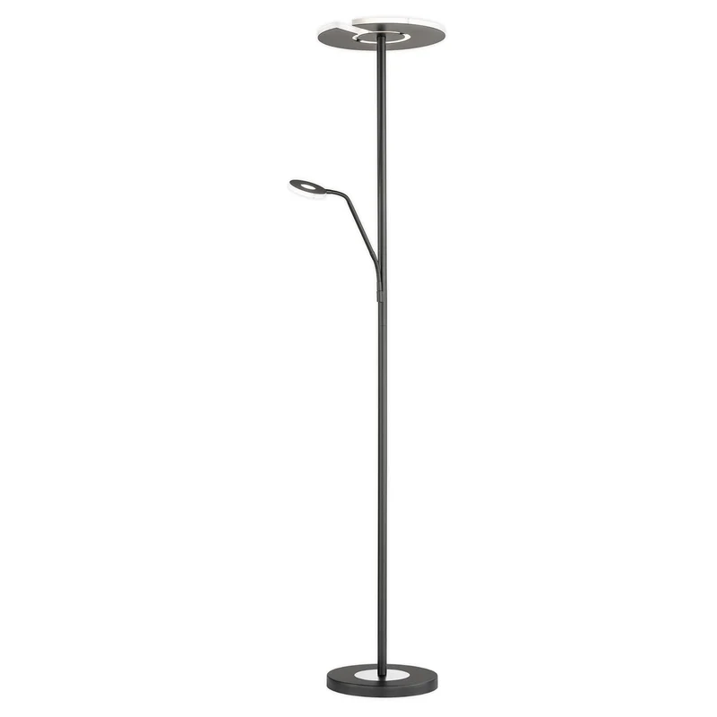 B-Ware Stehleuchte Stehlampe FISCHER HONSEL LED Dent schwarz Lampe SIEHE TEXT/FOTO