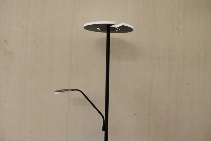 B-Ware Stehleuchte Stehlampe FISCHER HONSEL LED Dent schwarz Lampe SIEHE TEXT/FOTO