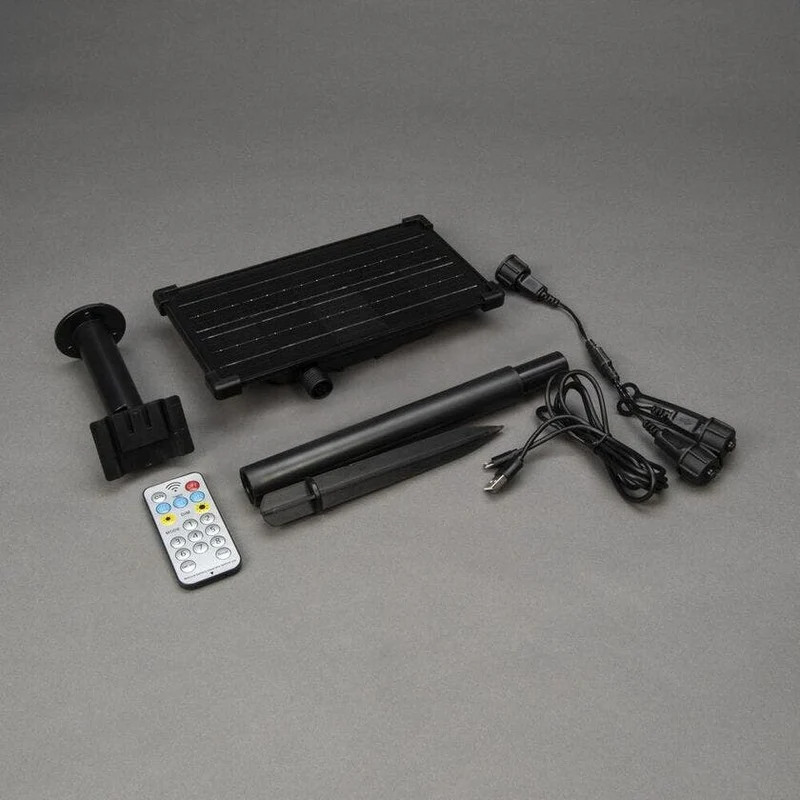 B-Ware Konstsmide Solar Lichterkette Lichtergirlande LED Außen Bernstein solarbetrieben