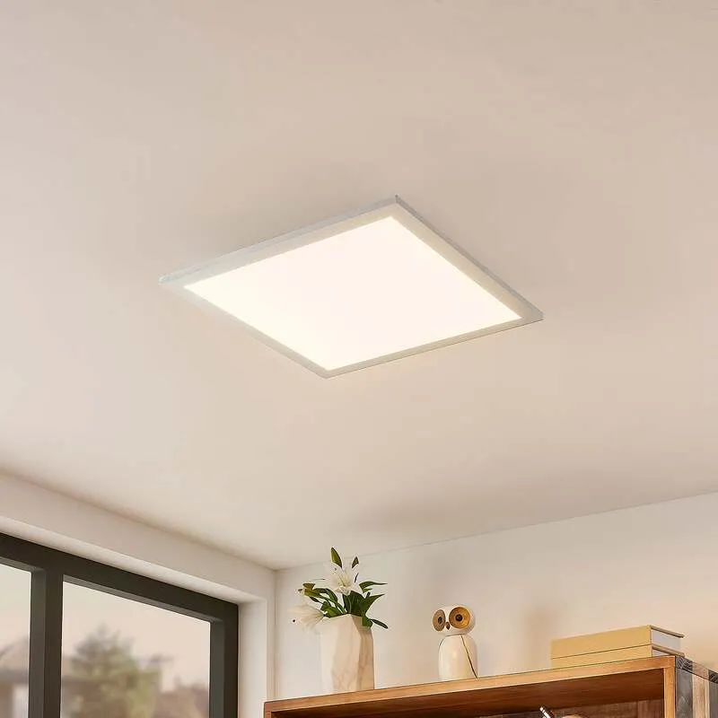 B-Ware Lindby Kjetil LED-Deckenpanel Deckenlampe Deckenlampe Lampe RGB 40 x 40 cm