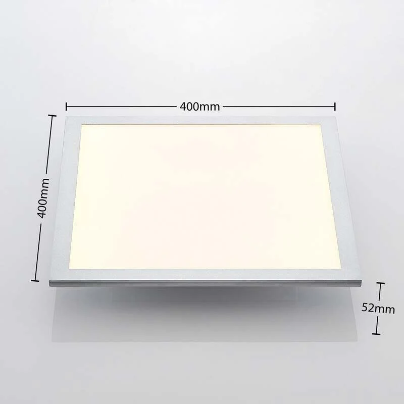 B-Ware Lindby Kjetil LED-Deckenpanel Deckenlampe Deckenlampe Lampe RGB 40 x 40 cm