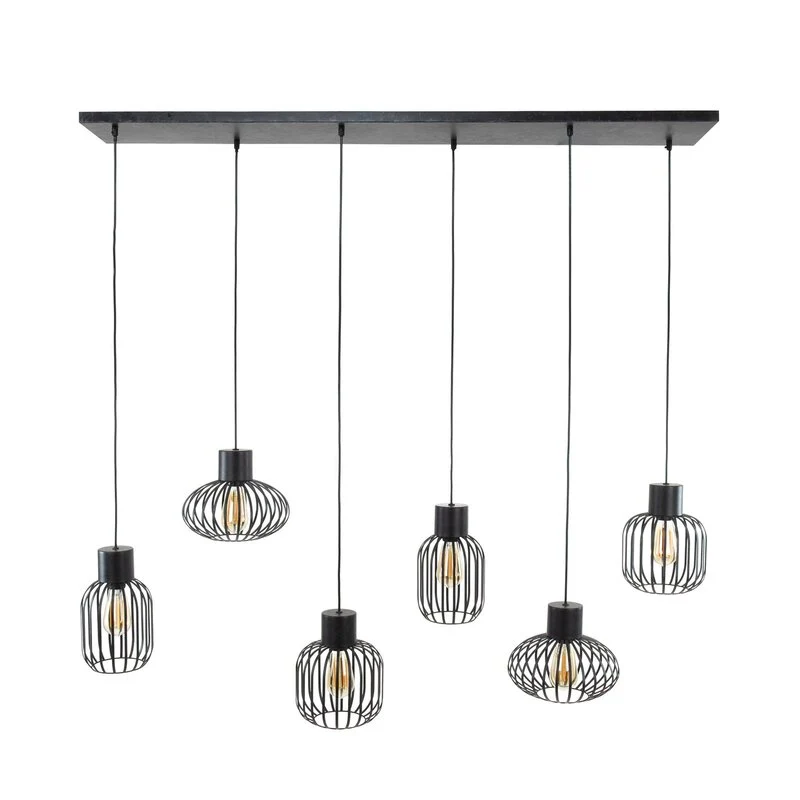 B-Ware Prison Hängelampe Hängeleuchte Lampe Pendellampe Pendelleuchte E27 SIEHE TEXT