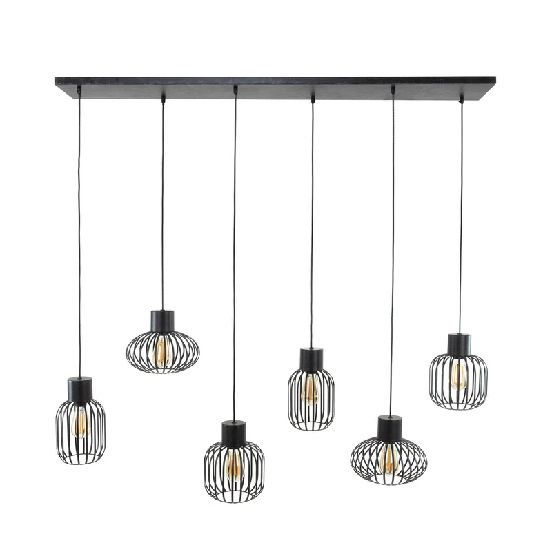 B-Ware Prison Hängelampe Hängeleuchte Lampe Pendellampe Pendelleuchte E27 SIEHE TEXT